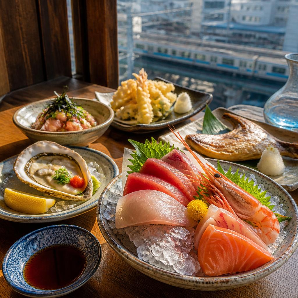 横浜駅近くで昼飲みを楽しみたいあなたに贈る、安くて美味しい海鮮料理の穴場