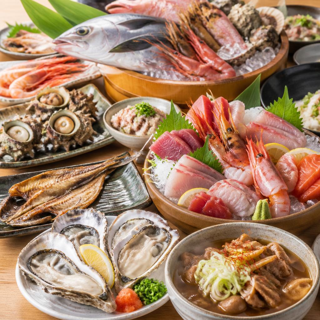コスパ抜群の海鮮料理
